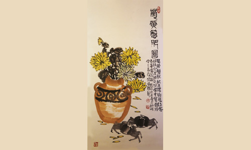 菊黄蟹肥