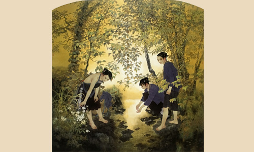 山寨小溪