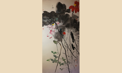 根是泥中玉（荷花）