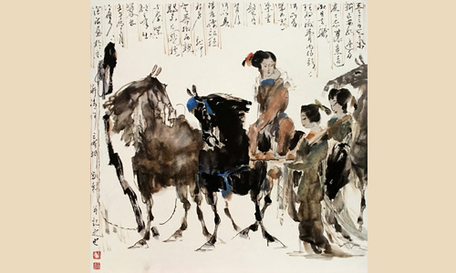 长安水边